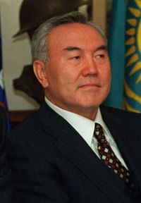 Президент Казахстана Нурсултан Абишевич Назарбаев